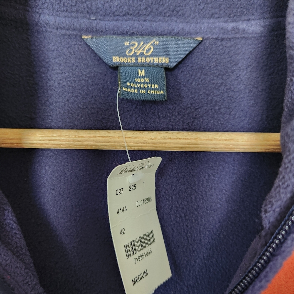 Brooks Brothers 346 Fleece Vest - Picture 2 of 5